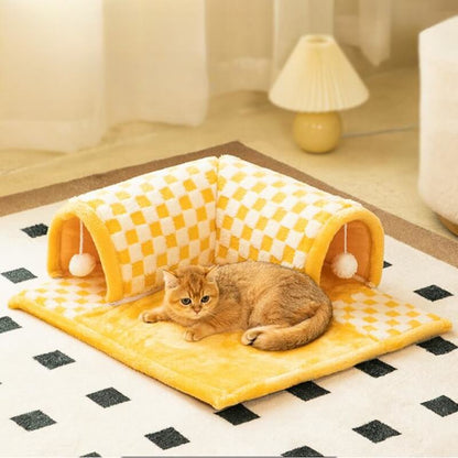 Cozy Cat Play Tunnel Bed