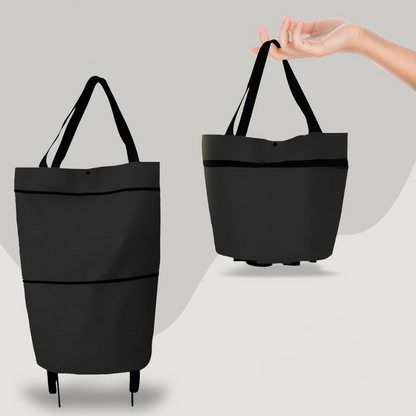 Practical 2-in-1 Folding Trolley Bag