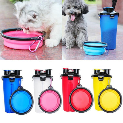 Portable Pet Food Water Bowl Cup