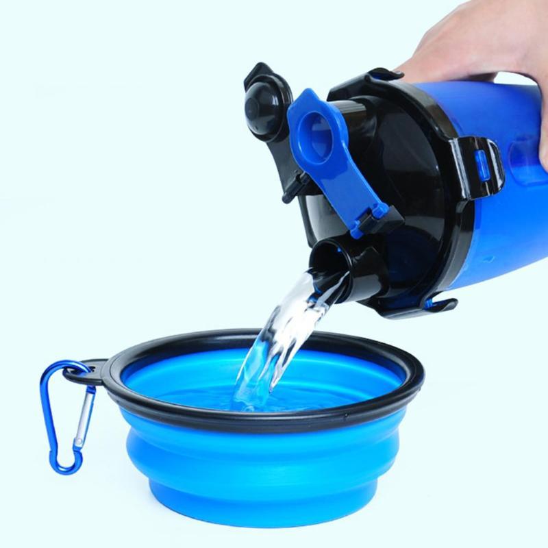 Portable Pet Food Water Bowl Cup