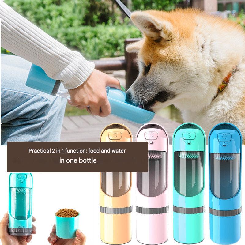 Portable Pet Food and Water Container