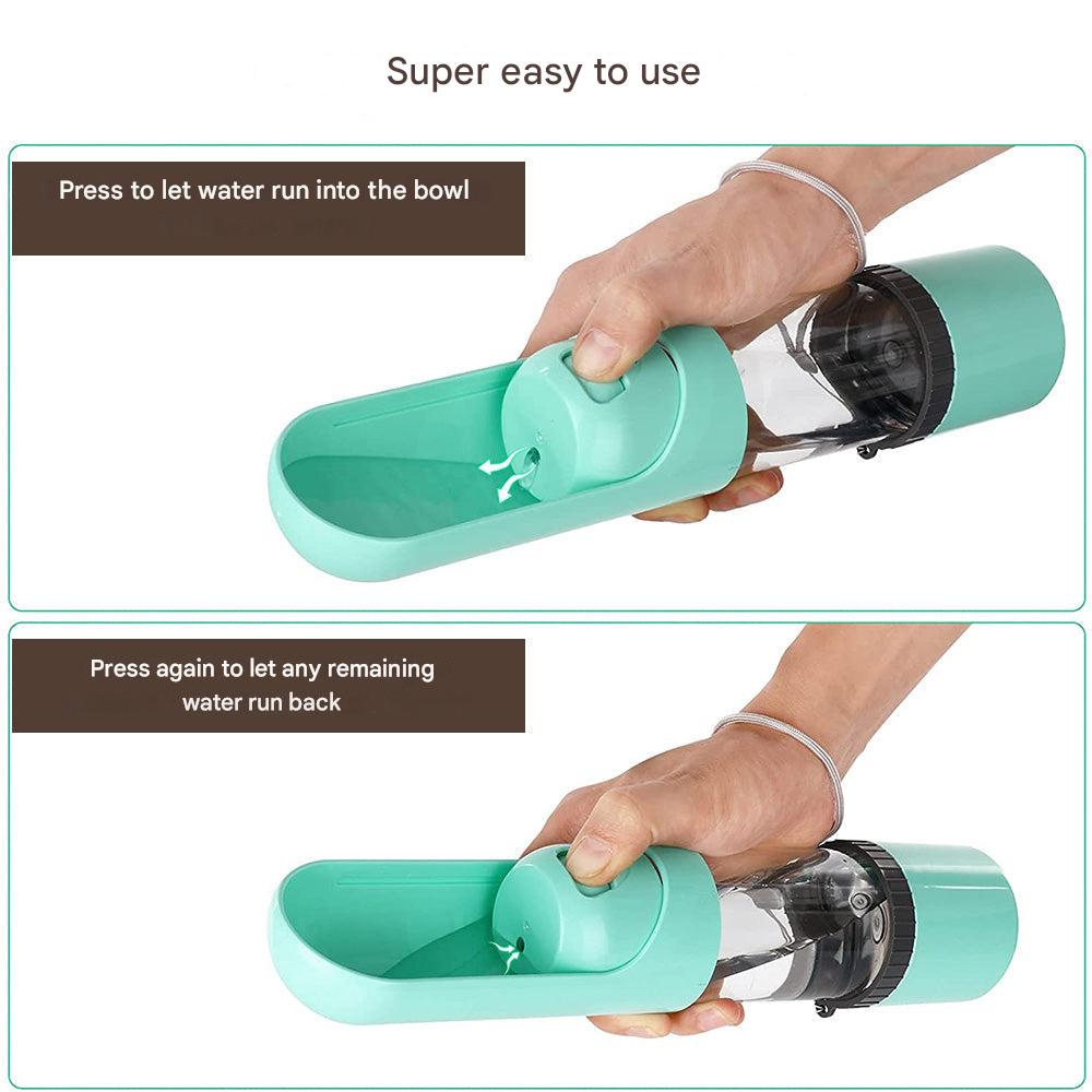 Portable Pet Food and Water Container