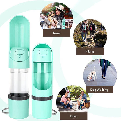 Portable Pet Food and Water Container