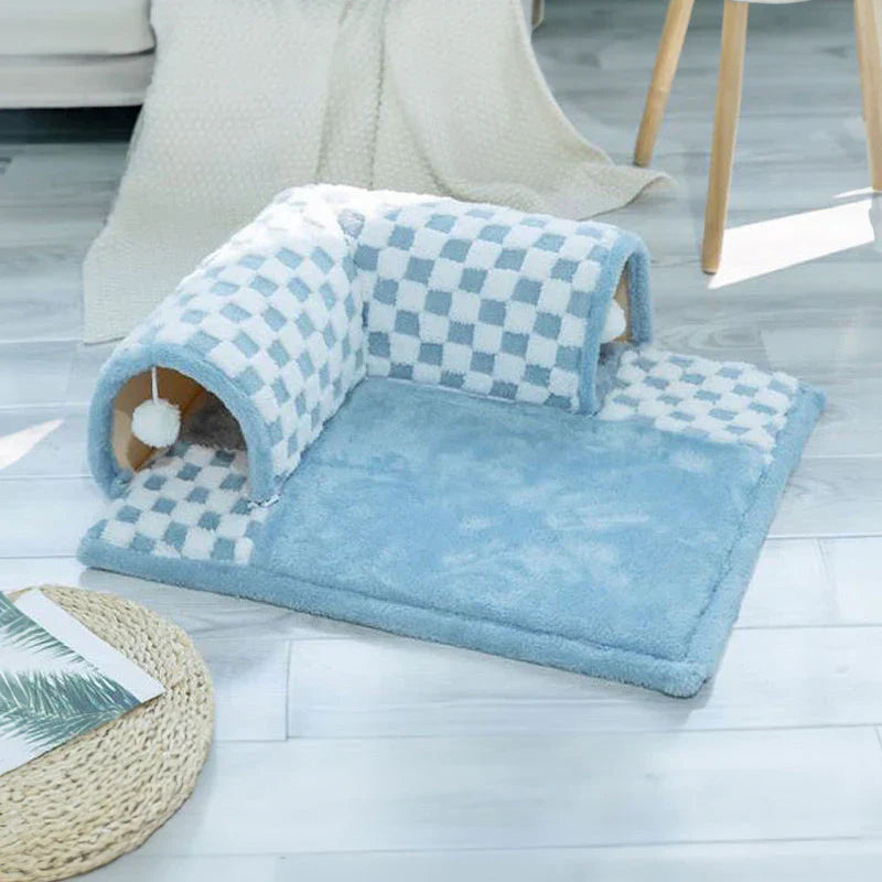 Cozy Pet Play Tunnel Bed
