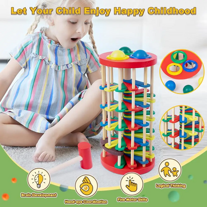 Befez Wooden Stacking Tower Toy