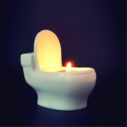 Funny Bathroom Scented Candle