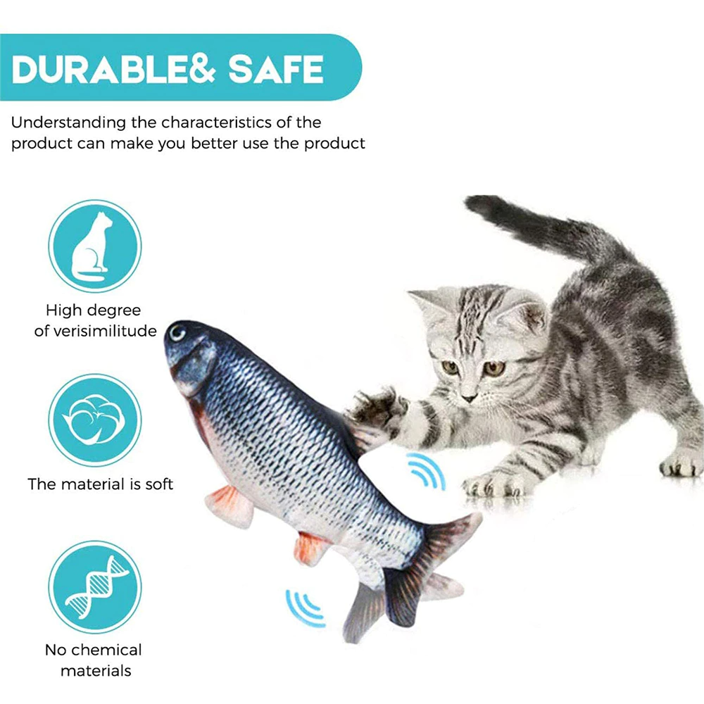 Fun Animated Fish Pet Toy