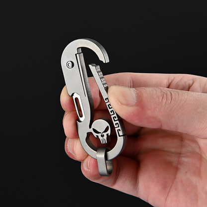 Compact Folding Pocket Knife Keychain Tool