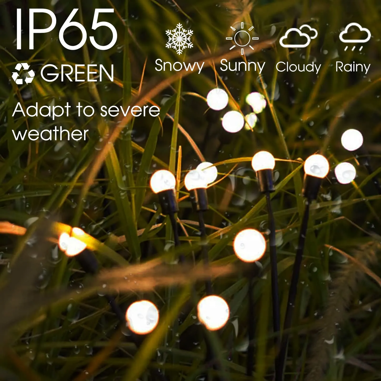 Outdoor Solar String Fairy Lights