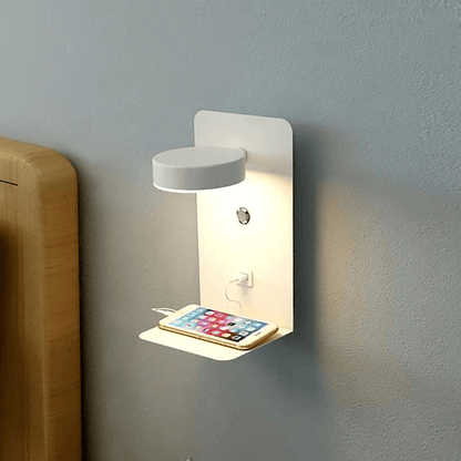 Compact Wireless Bedside Charging Station