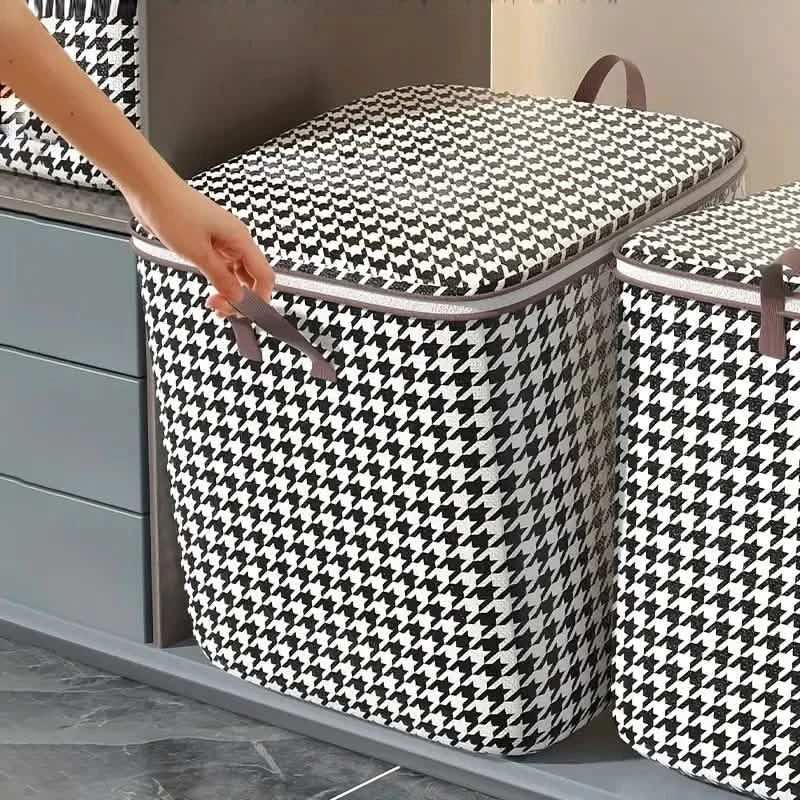 Compact 2-Pack Closet Storage Bags for Quilts