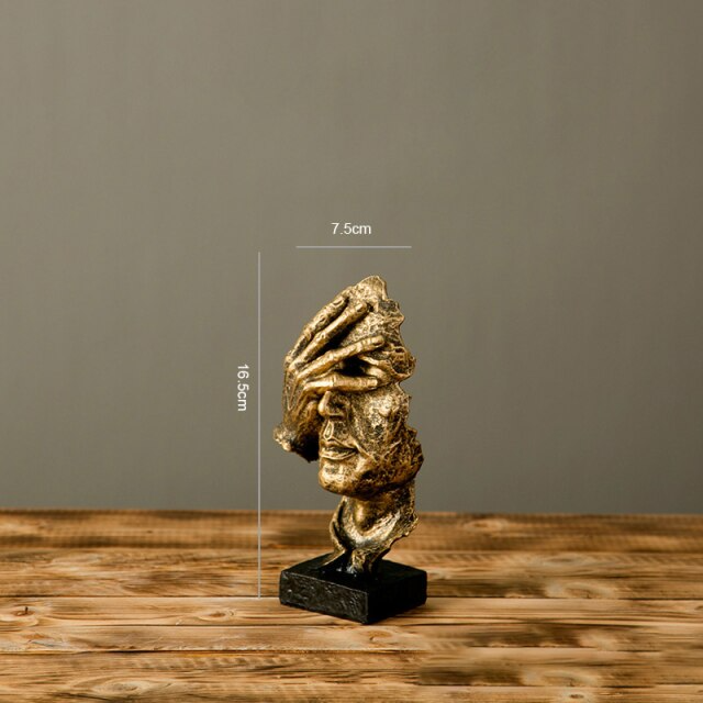 Unique Monkey Figurine Sculpture with Symbolic Meaning