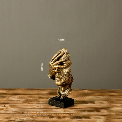 Unique Monkey Figurine Sculpture with Symbolic Meaning