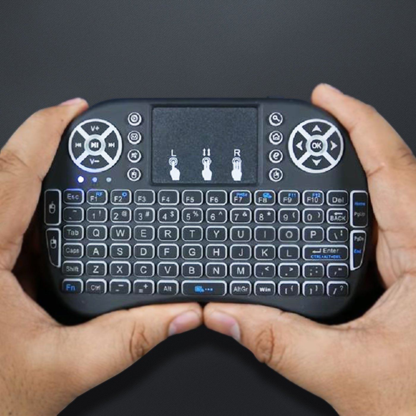 Compact LED Wireless Mini Keyboard - Befez