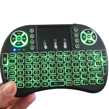 Compact LED Wireless Mini Keyboard