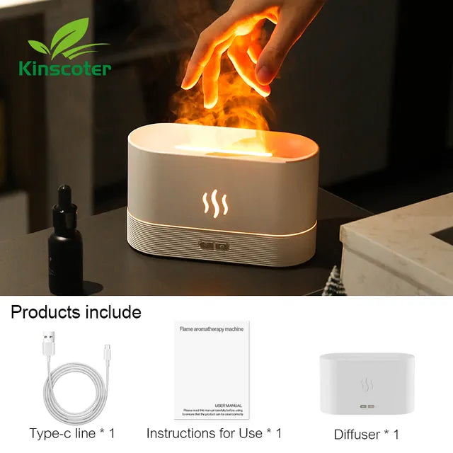 Compact Aroma Diffuser with Cool Mist Humidifier