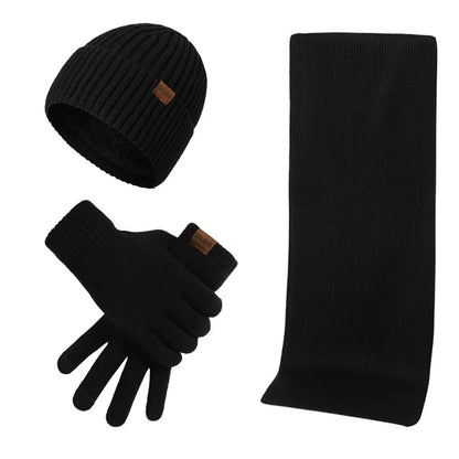 Warm Winter Hat and Glove Set