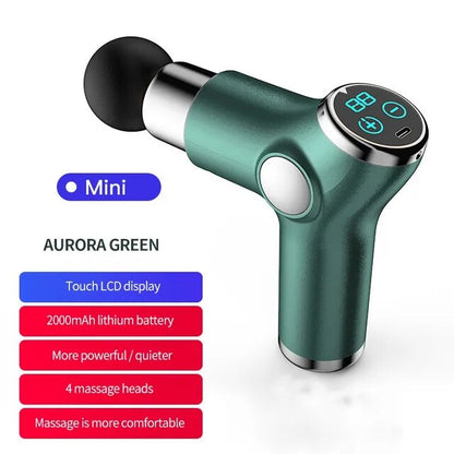 Compact Handheld Muscle Massager Gun