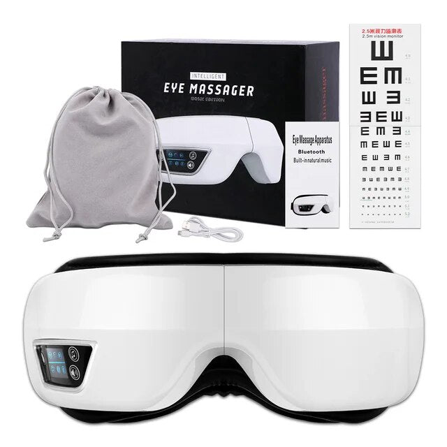 Advanced Airbag Eye Massager with Heat Function