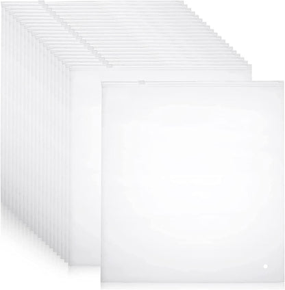 Clear Reusable Storage Bags 20-Pack Plastic Clothes Sleeves - Befez