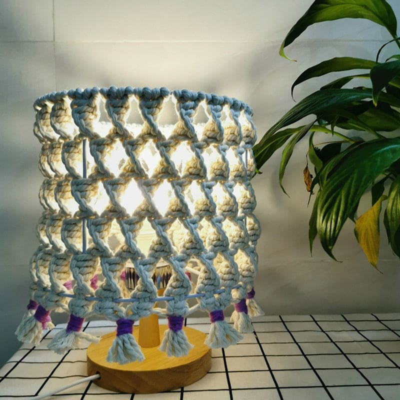 Unique Handmade Rope Table Lamp - Befez