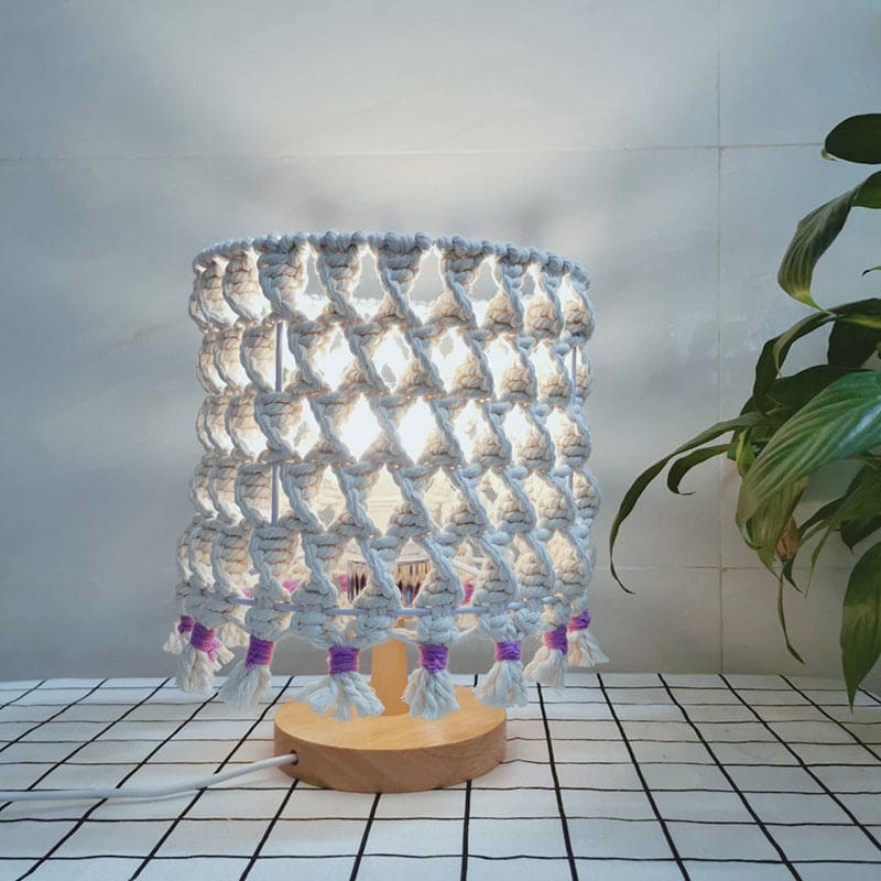 Unique Handmade Rope Table Lamp