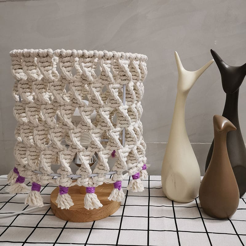 Unique Handmade Rope Table Lamp