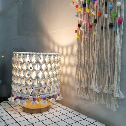 Unique Handmade Rope Table Lamp