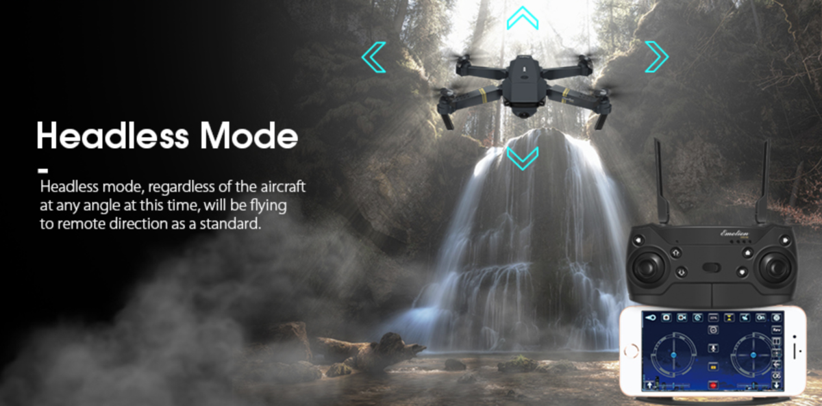 Portable Mini HD Folding Drone With 2MP Camera