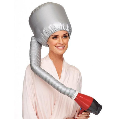 Compact Travel Hair Dryer Bonnet Hood Cap - Befez