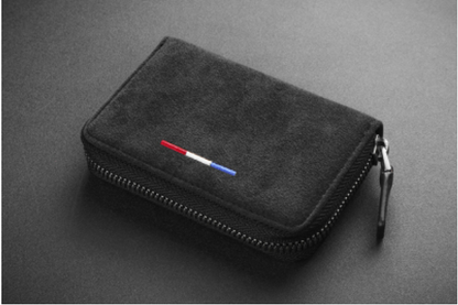 Spacious Foldable Leather Card Wallet