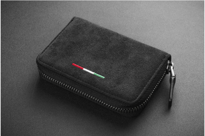 Spacious Foldable Leather Card Wallet