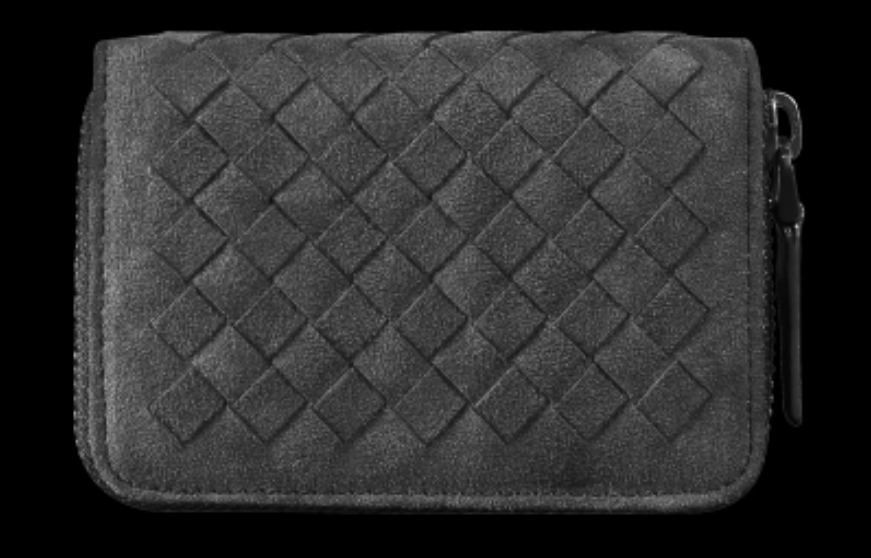 Spacious Foldable Leather Card Wallet