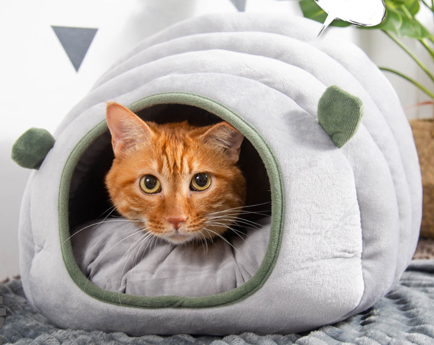 Cozy Pet Bed Warm Foldable Cat Dog House