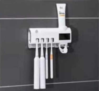 Automatic UV Toothbrush Sanitizer with Solar Power