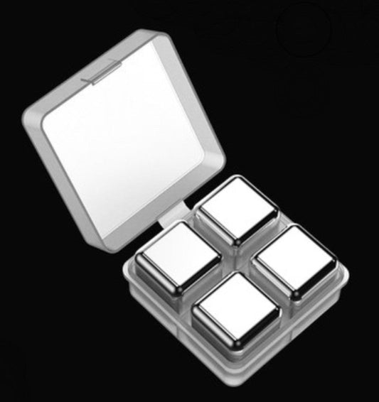 Premium Stainless Steel Reusable Ice Cubes with Fast Cooling - Befez