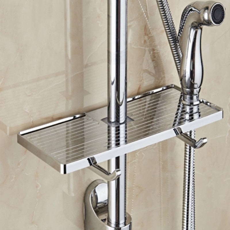 Easy Install Bathroom Shelf Organizer for Shampoo Storage