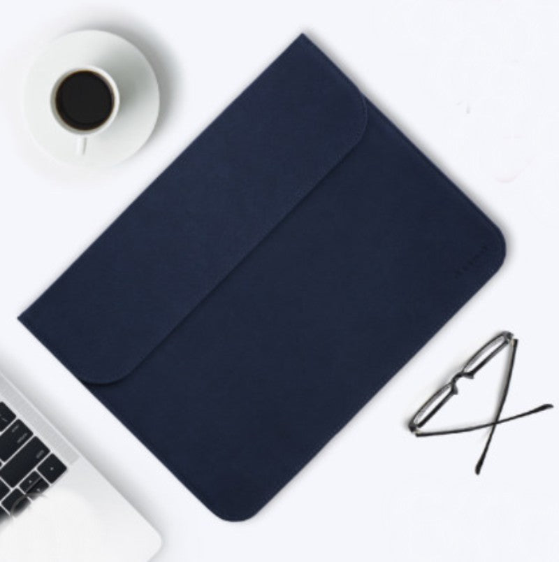 Slim Laptop Sleeve Case with Soft Padding and Secure Closure