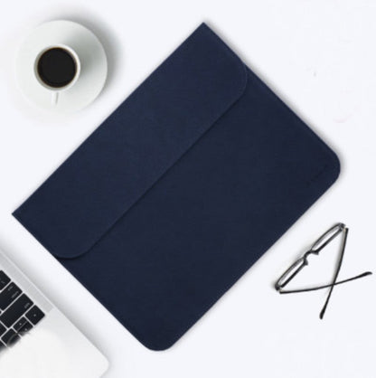 Slim Laptop Sleeve Case with Soft Padding and Secure Closure