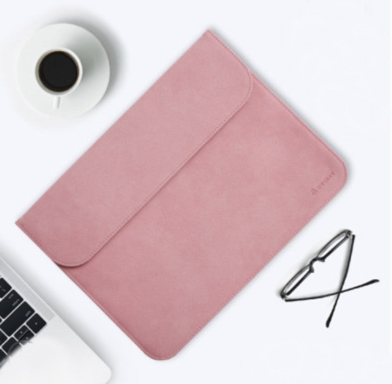 Slim Laptop Sleeve Case with Soft Padding and Secure Closure