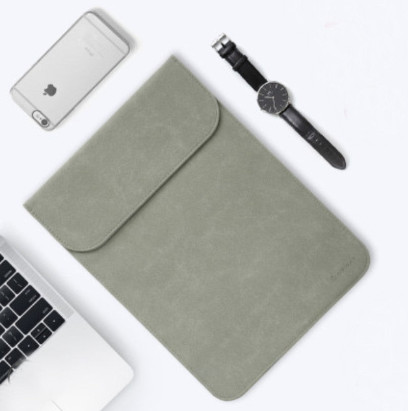Slim Laptop Sleeve Case with Soft Padding and Secure Closure