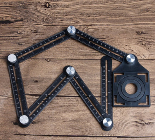 Compact Folding Ruler for DIY and Home Improvement - Befez