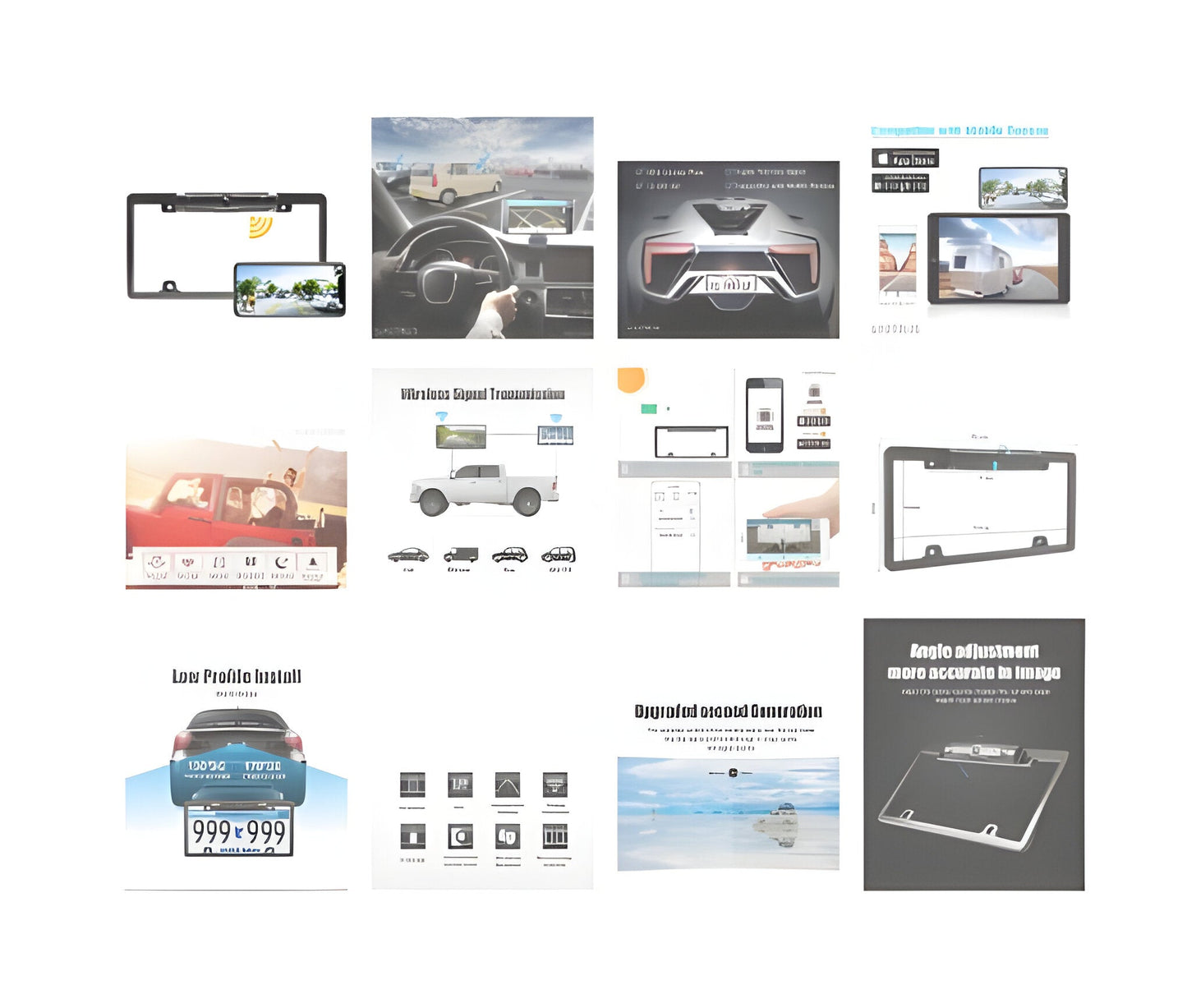 Rear View Wireless Parking Camera