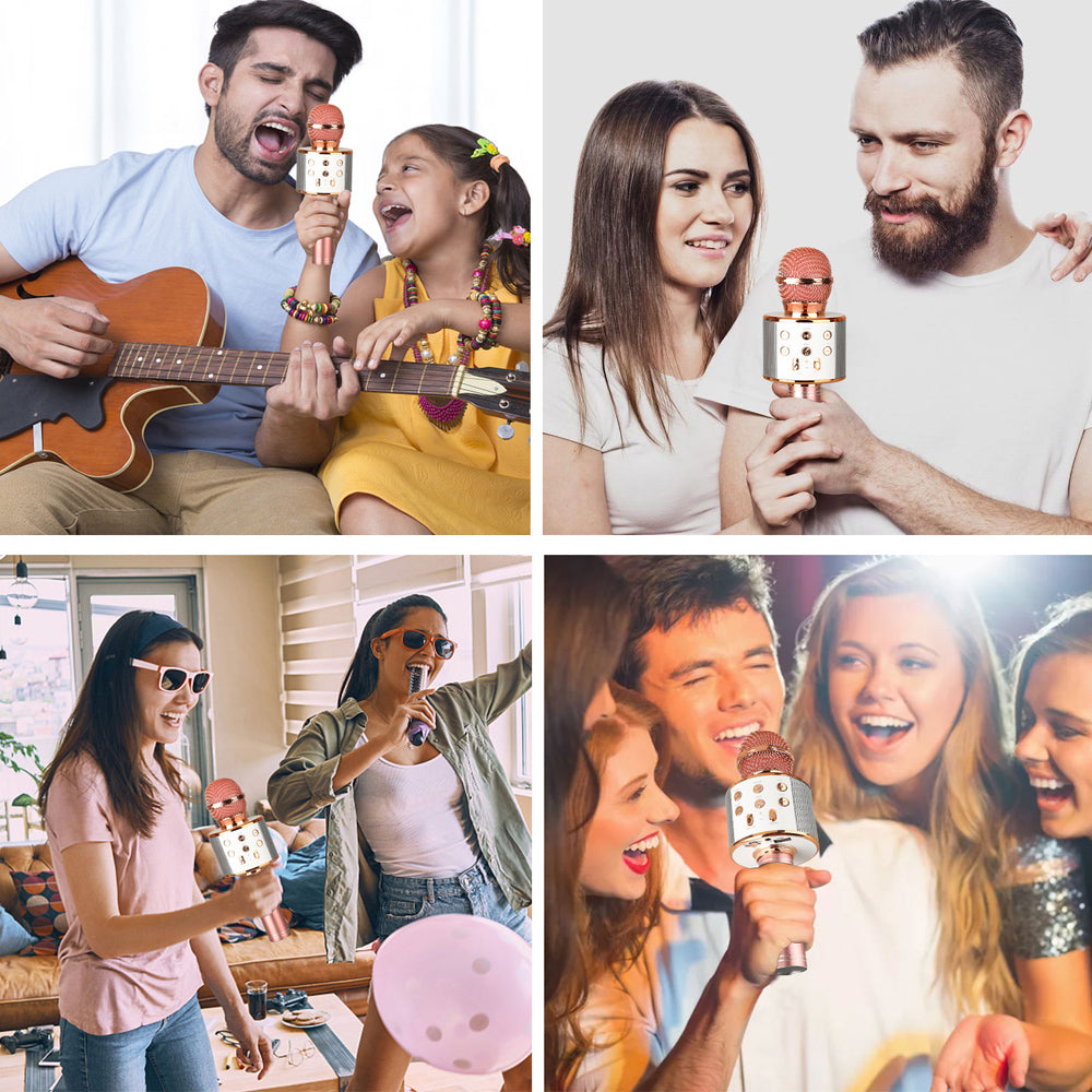 Portable Wireless Karaoke Microphone Speaker