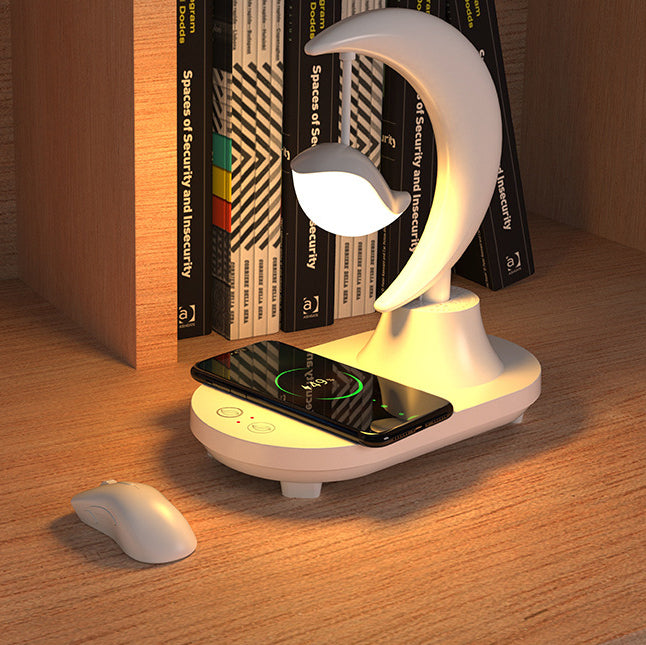 Smart LED Table Lamp with Bluetooth Speaker