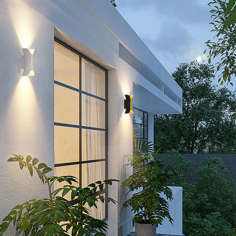 Stylish Metal Exterior Wall Light - Befez