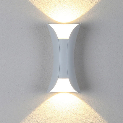 Stylish Metal Exterior Wall Light