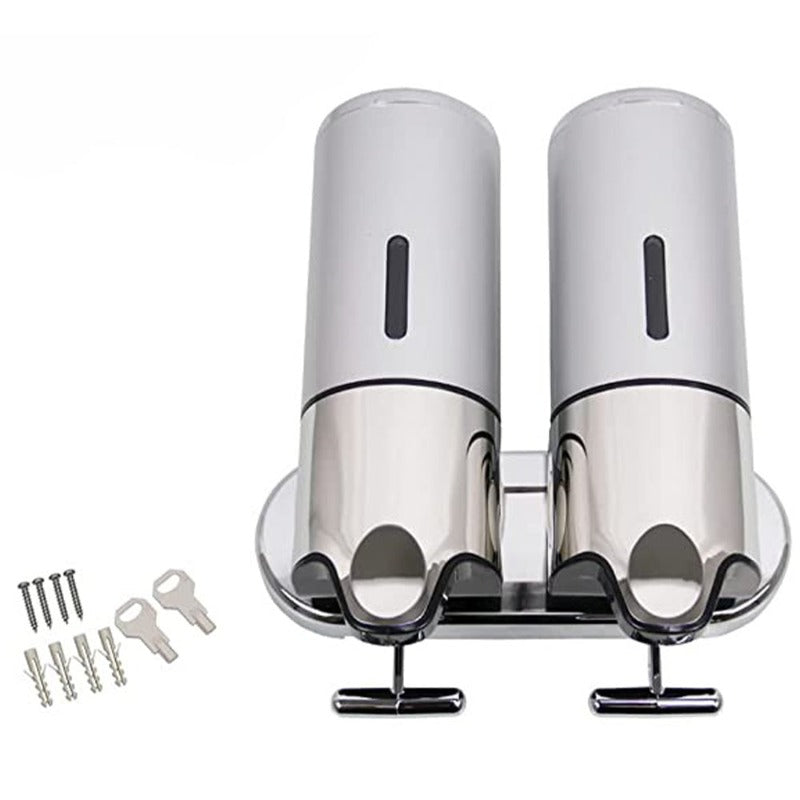 Stainless Steel Wall Mount Shower Soap Dispenser