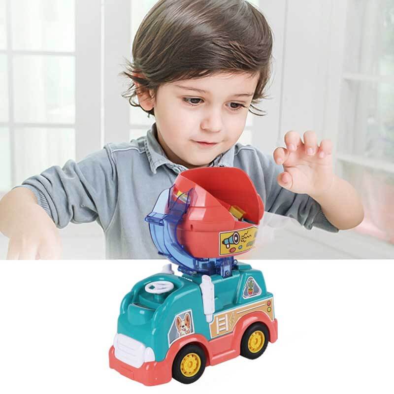 Colorful Domino Run Train Set with Automatic Play