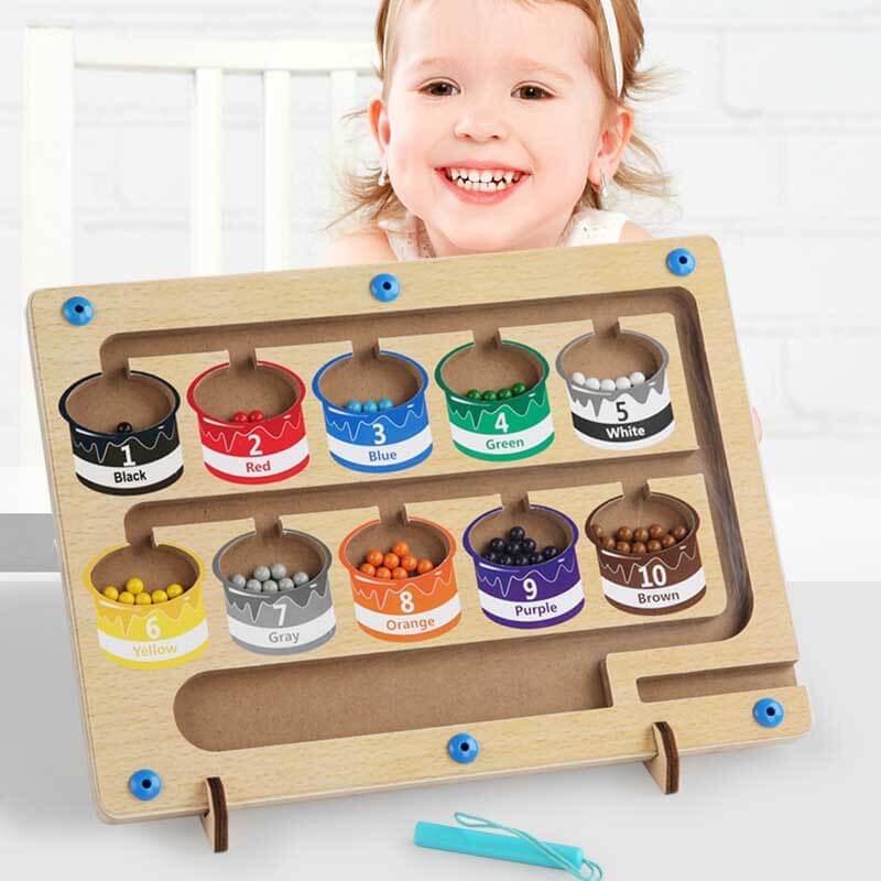 Fun Kids Number Magnet Puzzle Toy